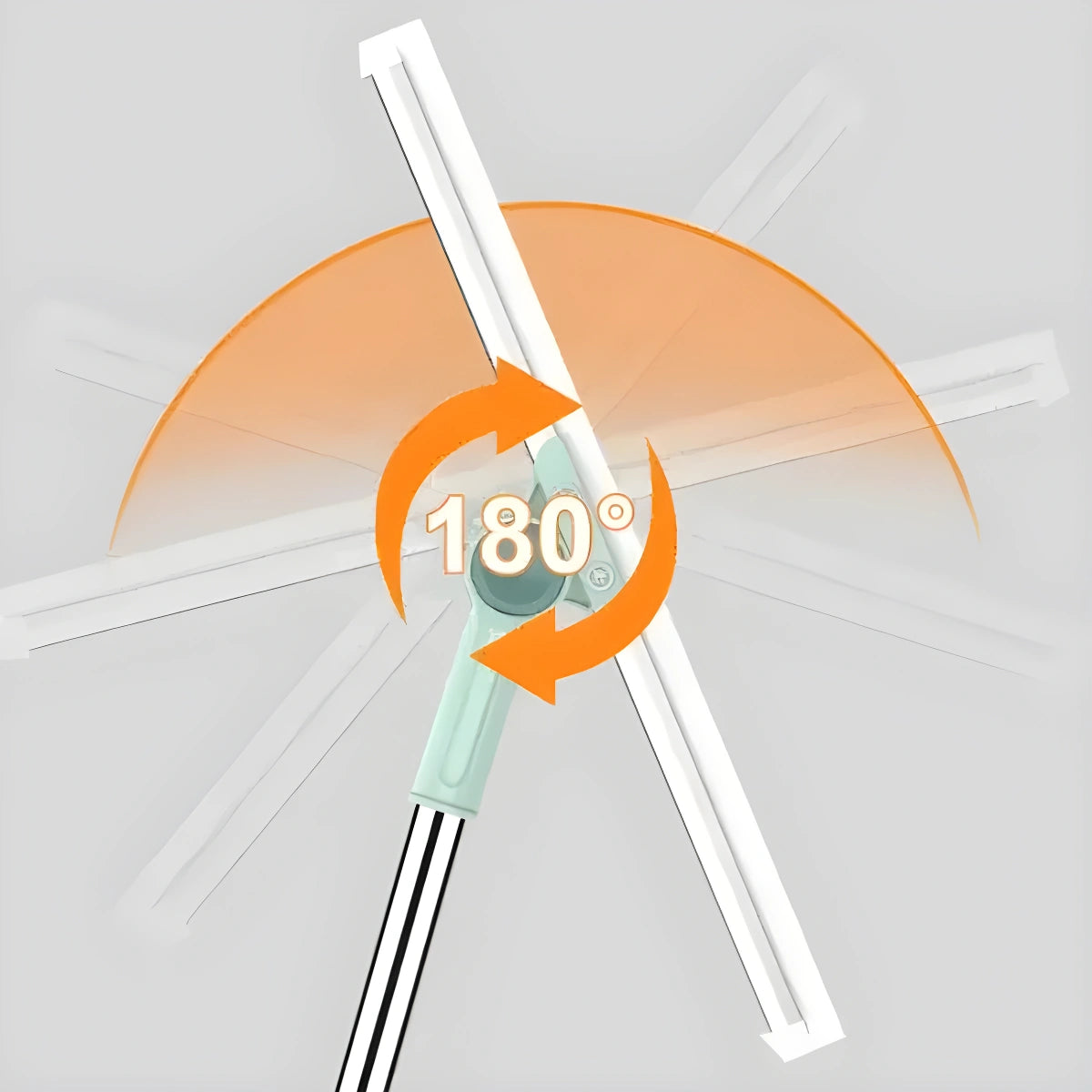 WipeX™ - 180° Rotating Silicone Wiper for Floor & Glass